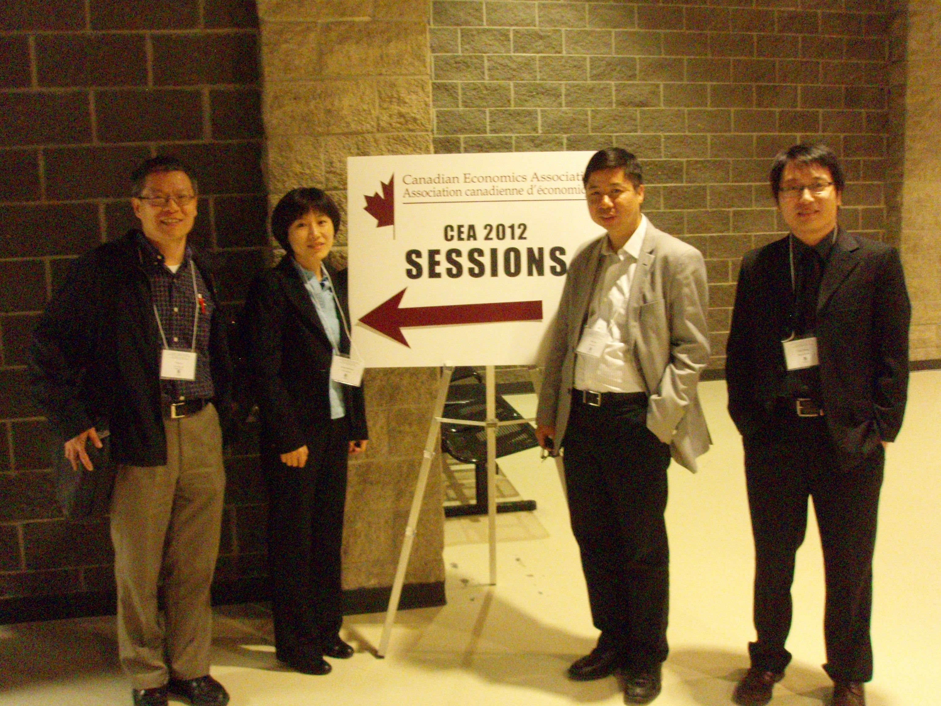 Panelists (from left): Ding Lu, Qingyan Shang, Tony Fang, Jian Zhang