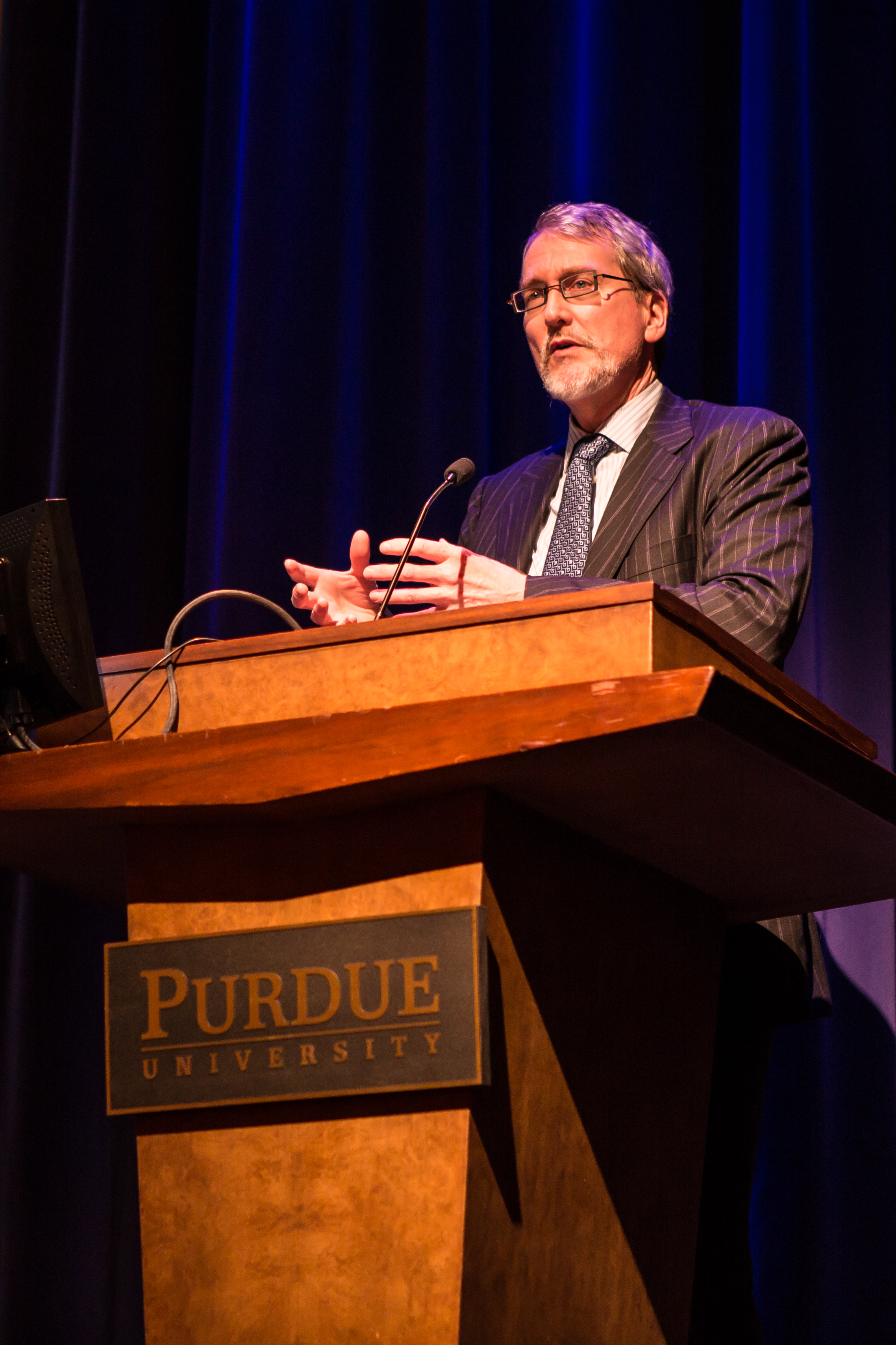 Professor Chris Early, Dean of Krannert School of Management, Purdue University